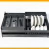 Giá bát đĩa - xoong nồi màu xám phủ nano 5 lớp fca03