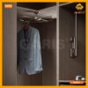 Giá xoay, treo góc tủ quần áo, 1 tầng GW32R