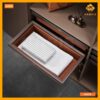 Ngăn kéo để đồ gập bọc da GW02R