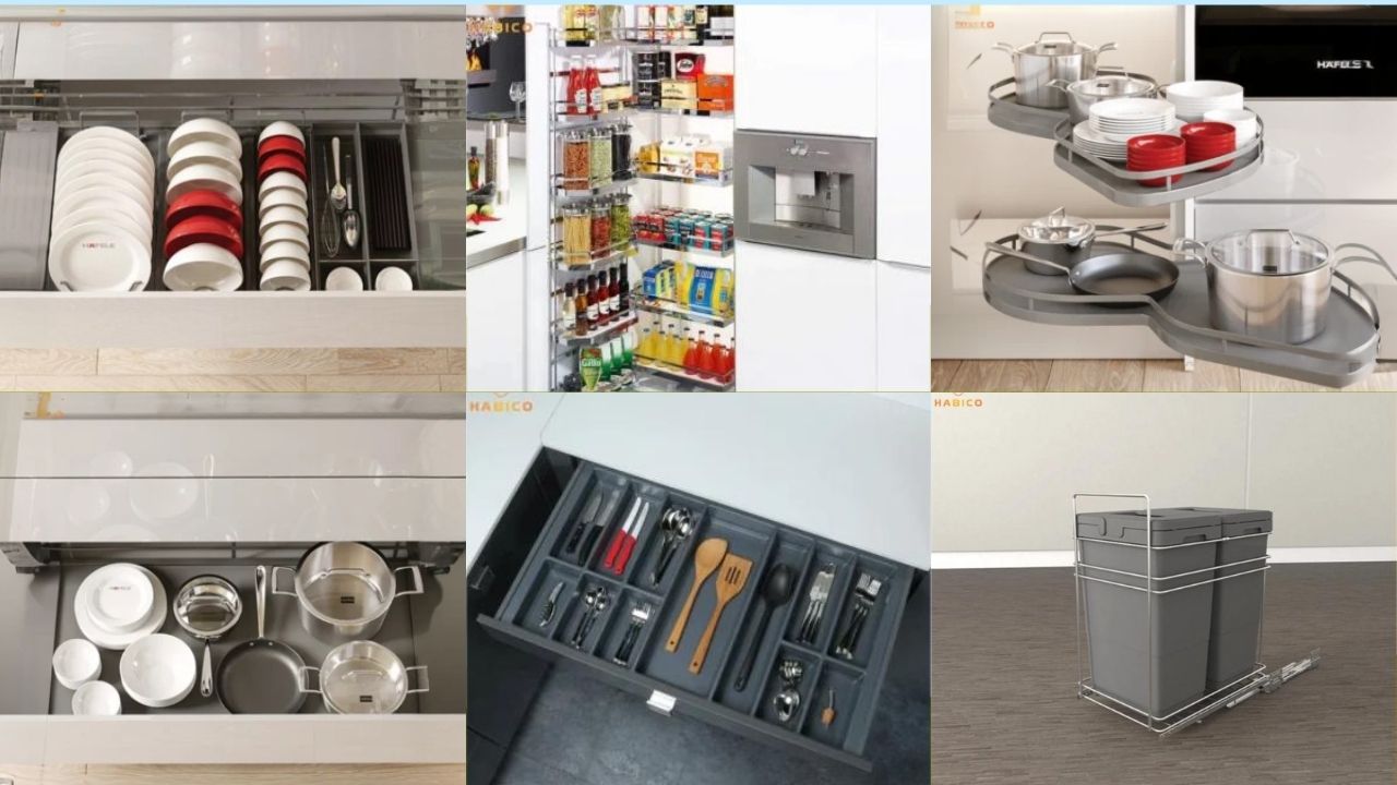 Các Loại Phụ Kiện Tủ Bếp Hafele