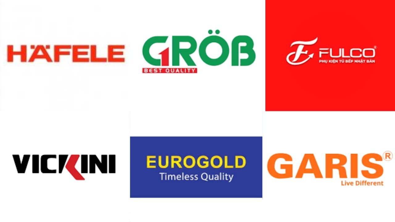 Các thương hiệu phụ kiện bếp uy tín