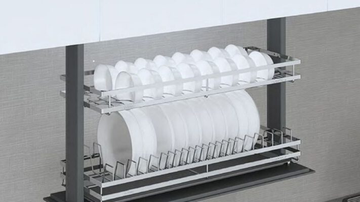 Giá Nâng Hạ Điện Inox 304 Eurogold