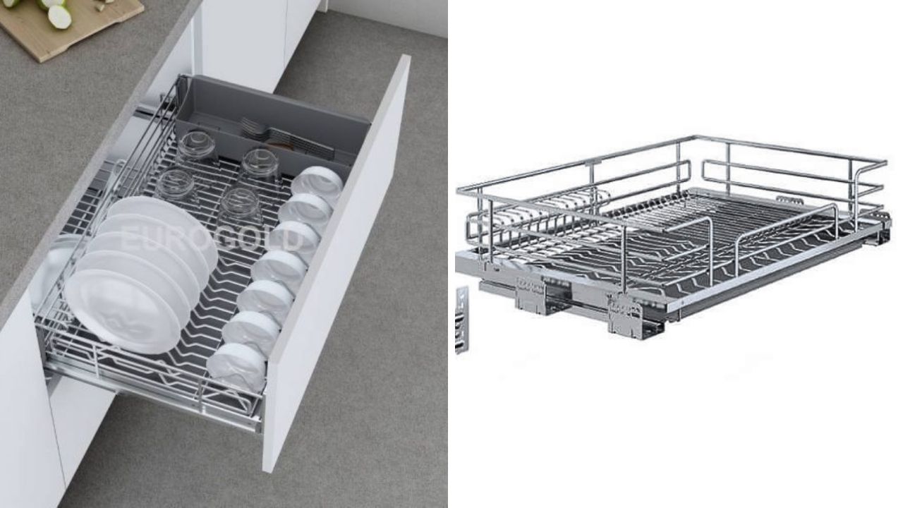 Giá Xoong Nồi, Bát Đĩa Inox 304 Eurogold Dòng EPV60xxF