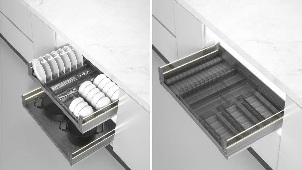Kệ chén phủ nano hiện đại Fulco