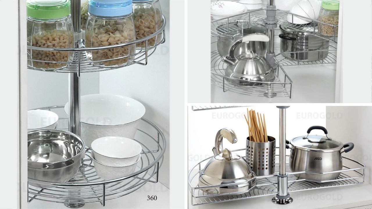 Mâm Xoay Inox 201 Eurogold