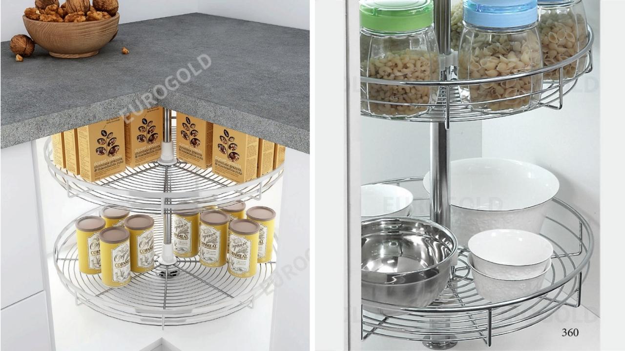 Mâm Xoay Inox Eurogold