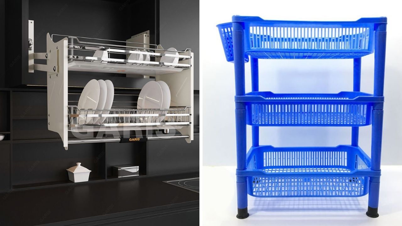 Độ Thẩm Mỹ Của Giá Bát Inox Và Nhựa
