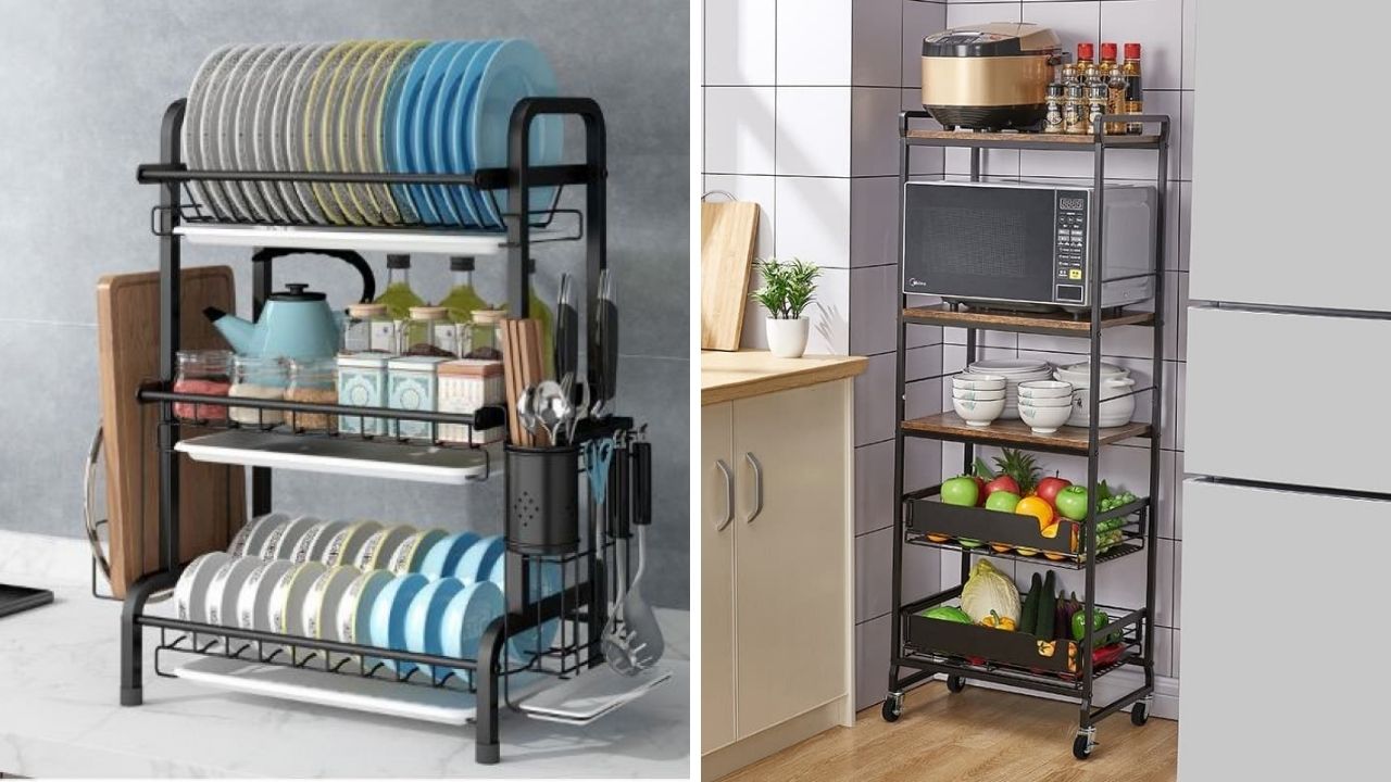 Kệ Để Bát Inox Đứng (Dạng Tầng)