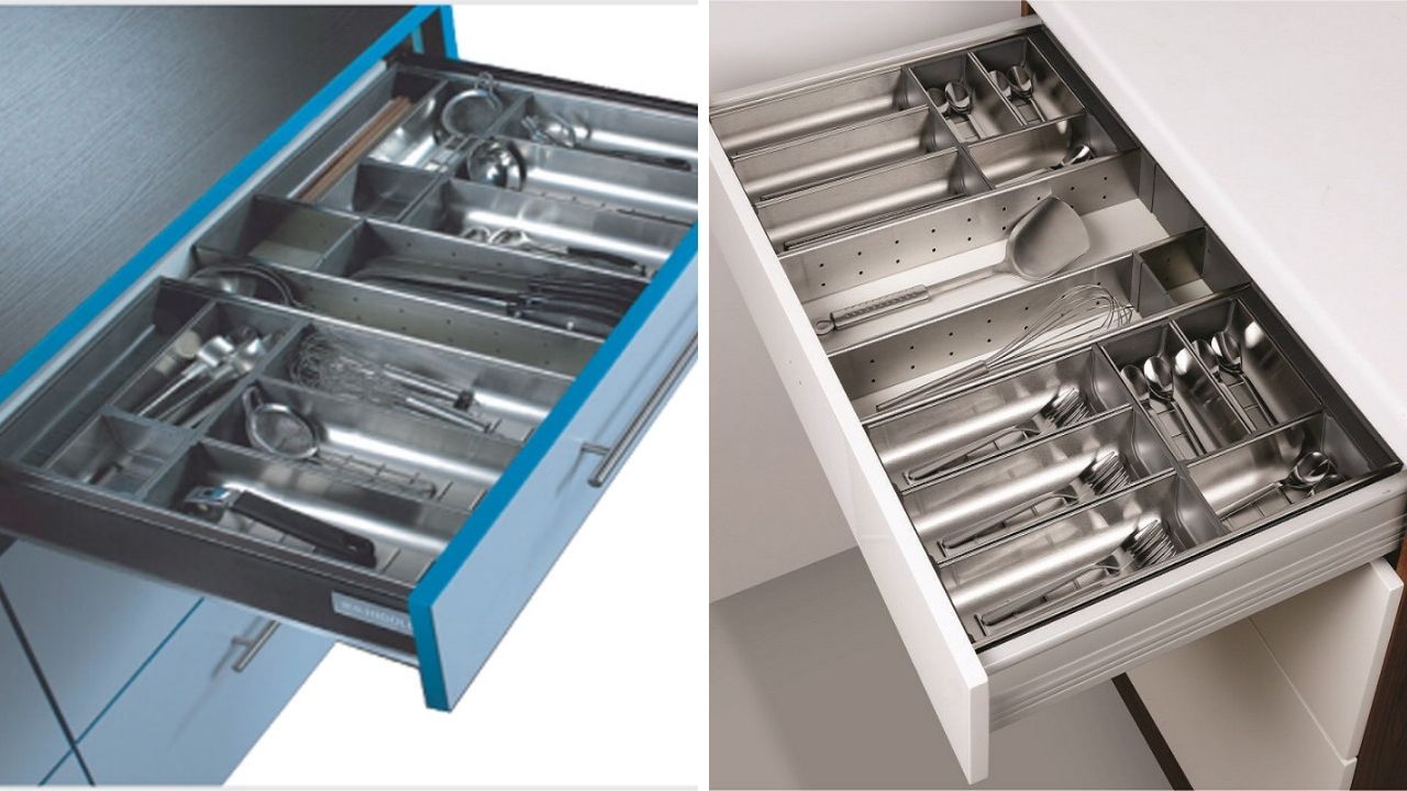 Khay Chia Thìa Dĩa Inox 304