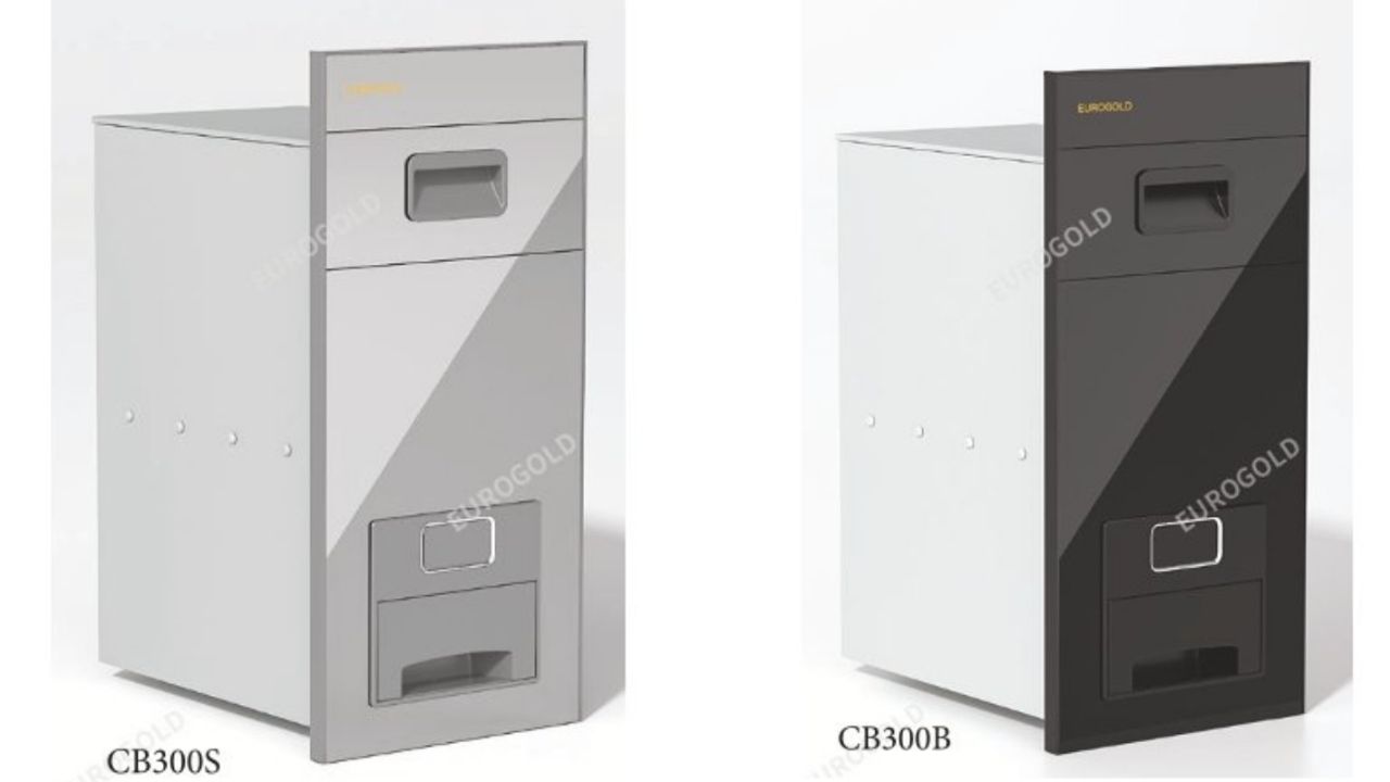 Thùng Gạo Gương Nút Nhấn Eurogold