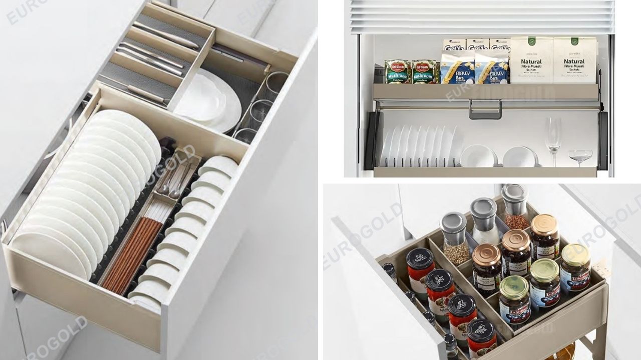 Ứng Dụng Thực Tiễn Của Anode Nhôm Cho Phụ Kiện Tủ Bếp 