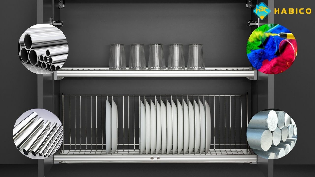 Chất Liệu Kệ Chén Bát