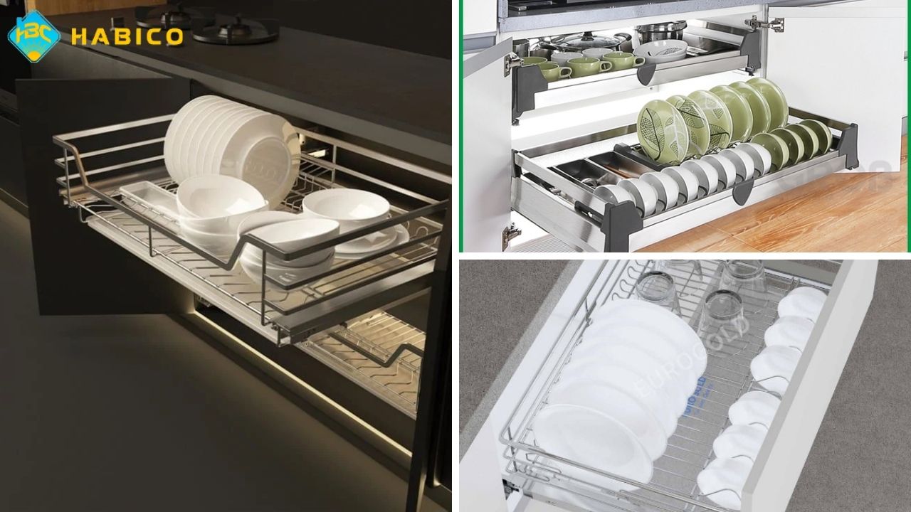 Một Số Mẫu Kệ Bát Gắn Cánh Tủ Được Ưa Chuộng Hiện Nay