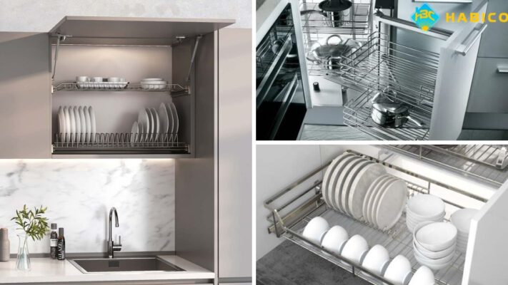 Phân Loại Kệ Bát Gắn Cánh Tủ Phổ Biến Hiện Nay