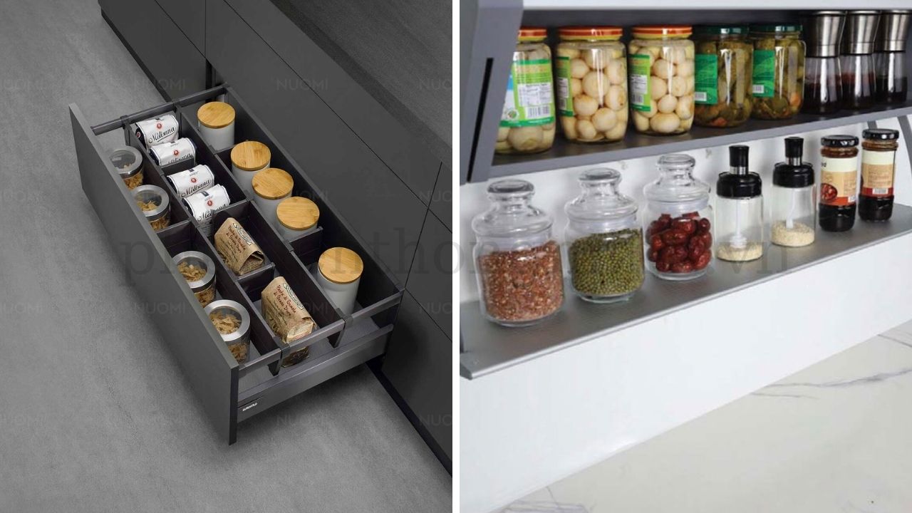 Giá Gia Vị Tủ Trên, Tủ Dưới Eurogold