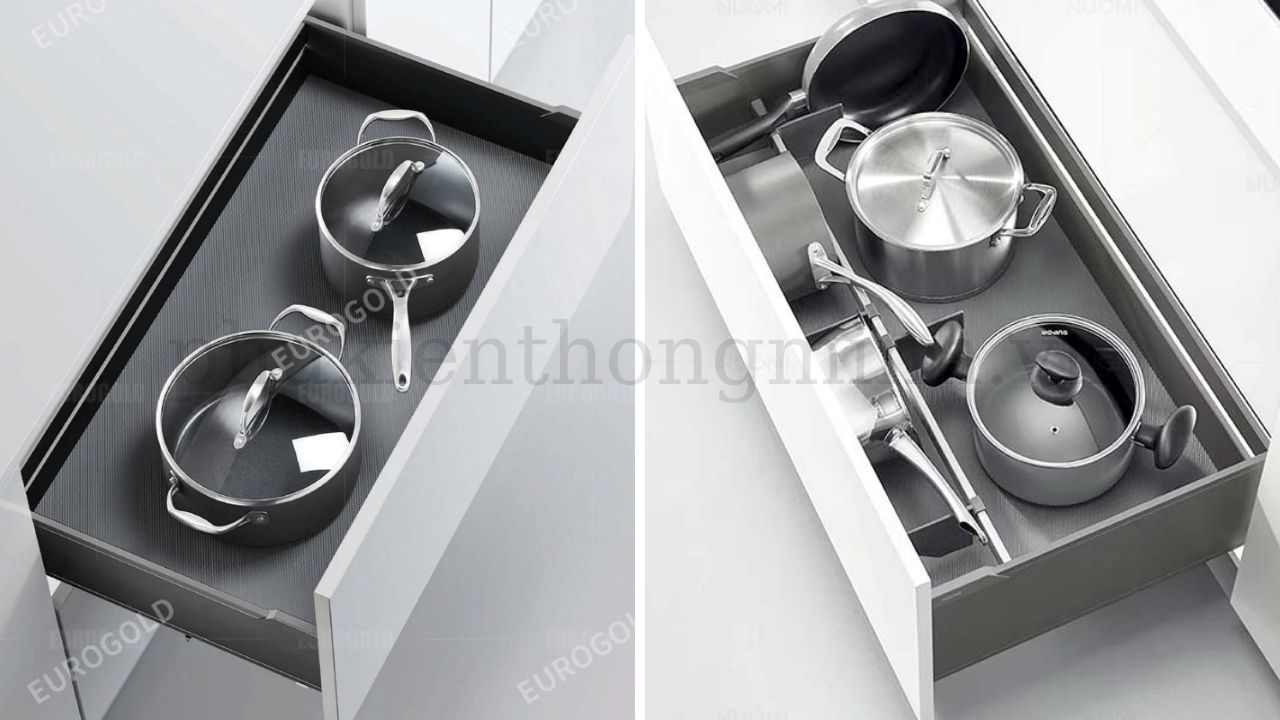Giá Xoong Nồi Hộp Nhôm Gắn Cánh Eurogold