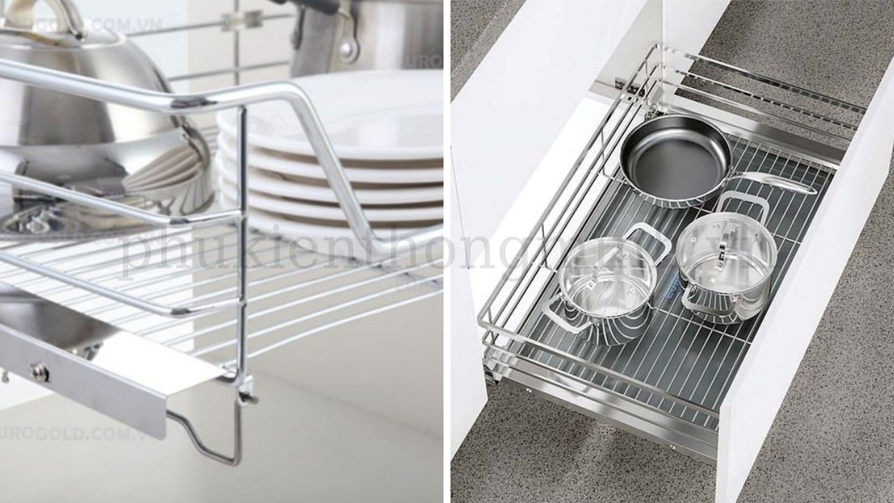 Giá Xoong Nồi Inox 201 Mạ Crom Eurogold