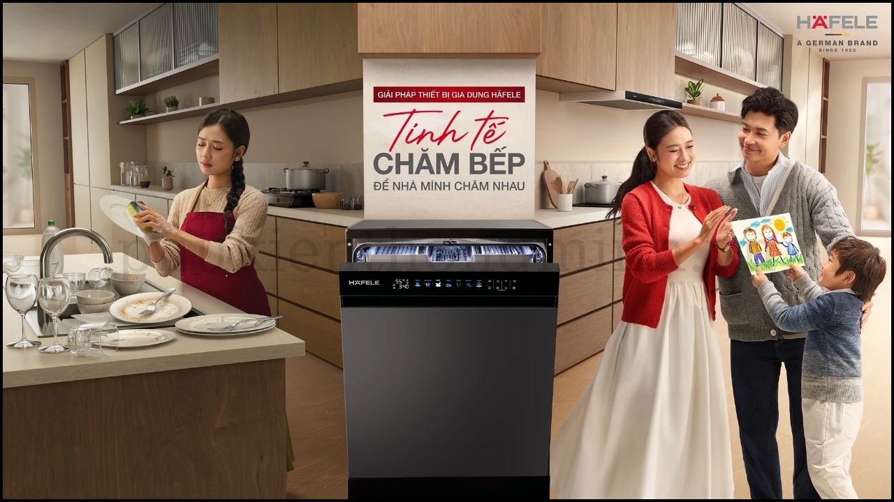 Căn bếp hạnh phúc – nguồn cảm hứng mang tên Häfele