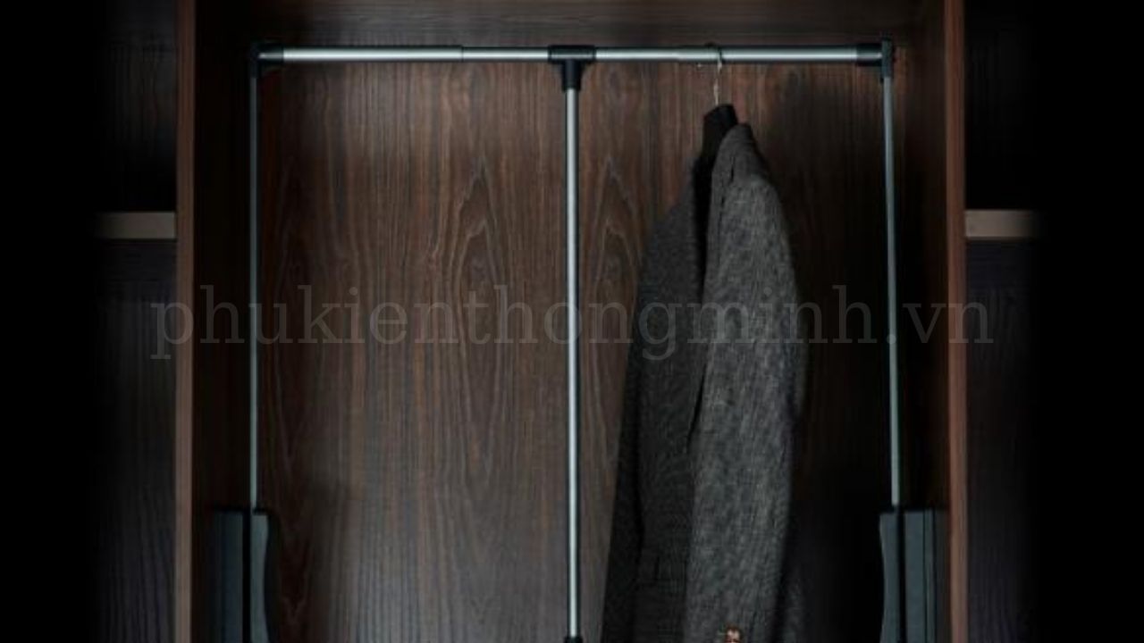 Giá kệ mắc quần áo nâng hạ Vickini