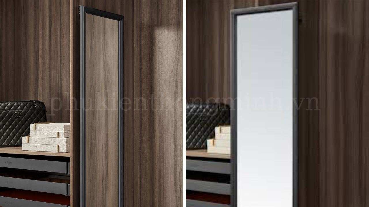 Gương âm tủ ray giảm chấn Eurogold