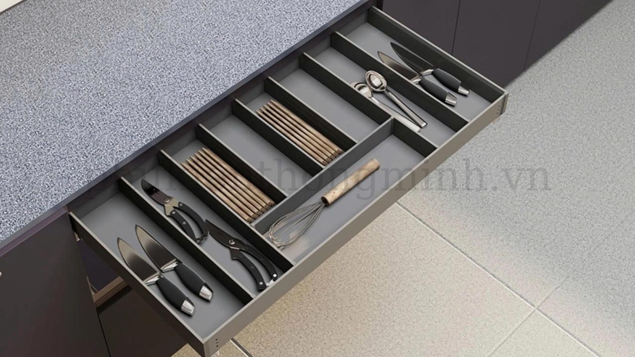 Khay Chia Muỗng Nĩa Nhôm Grob