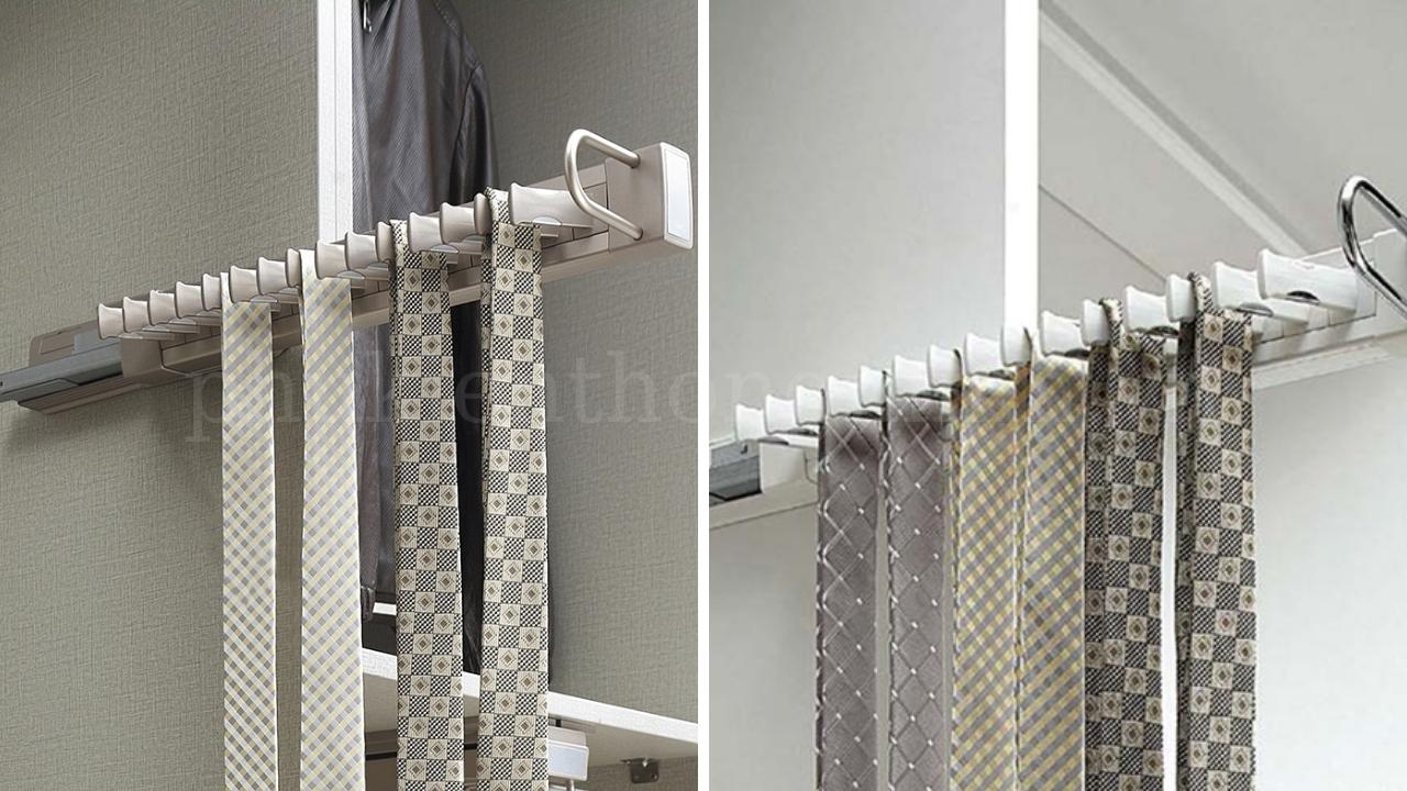 Móc treo cà vạt, thắt lưng Grob