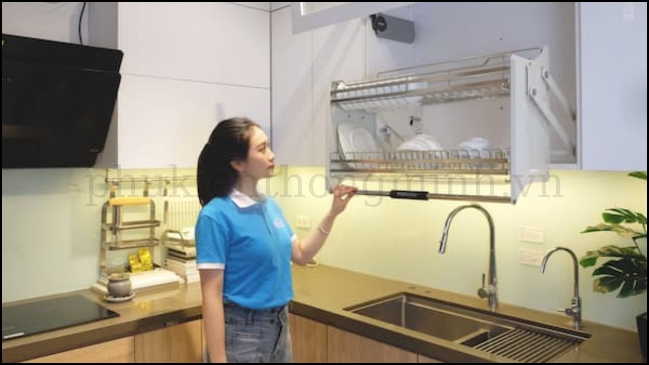 Nên bảo dưỡng giá nâng hạ tủ bếp đúng cách