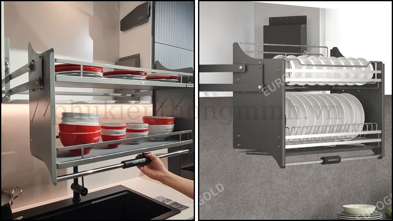 Nên lựa chọn phụ kiện tủ bếp Eurogold hay Hafele