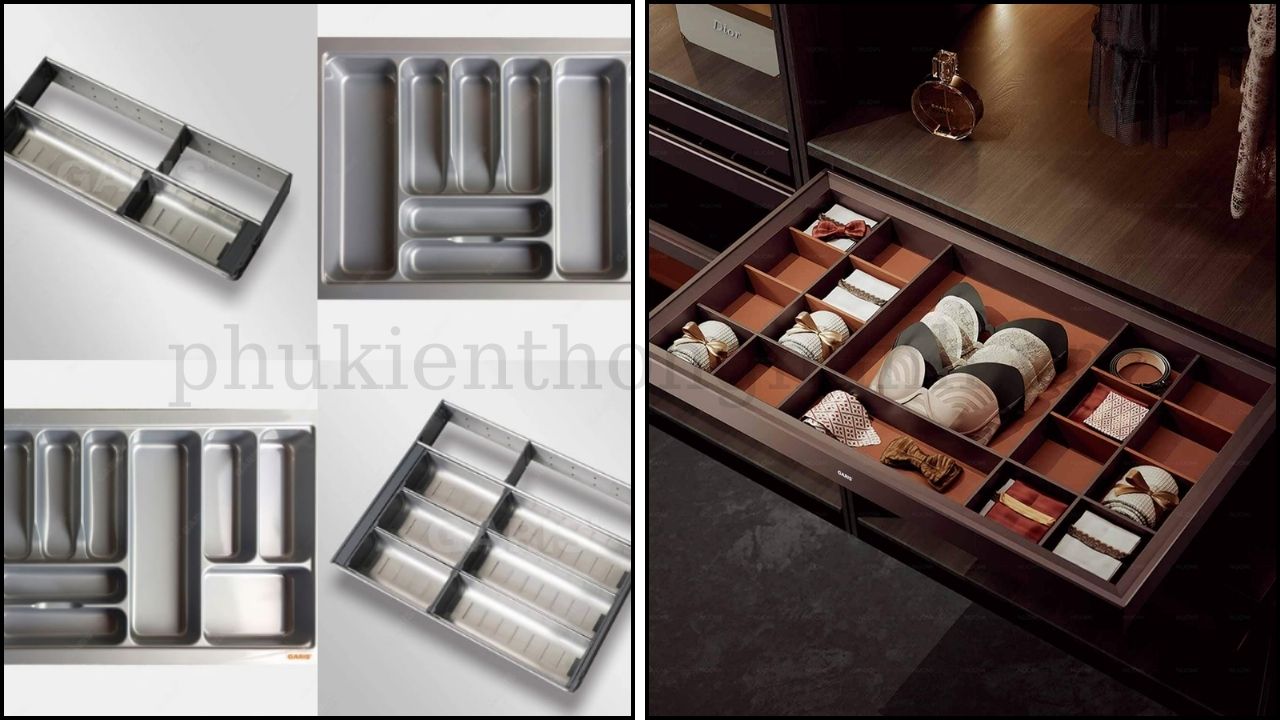 Ngăn kéo & khay chia ngăn Garis