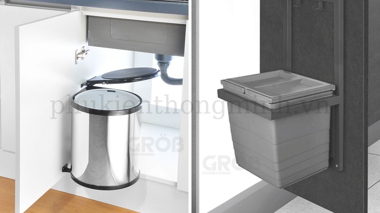 Thùng Rác Đơn Grob