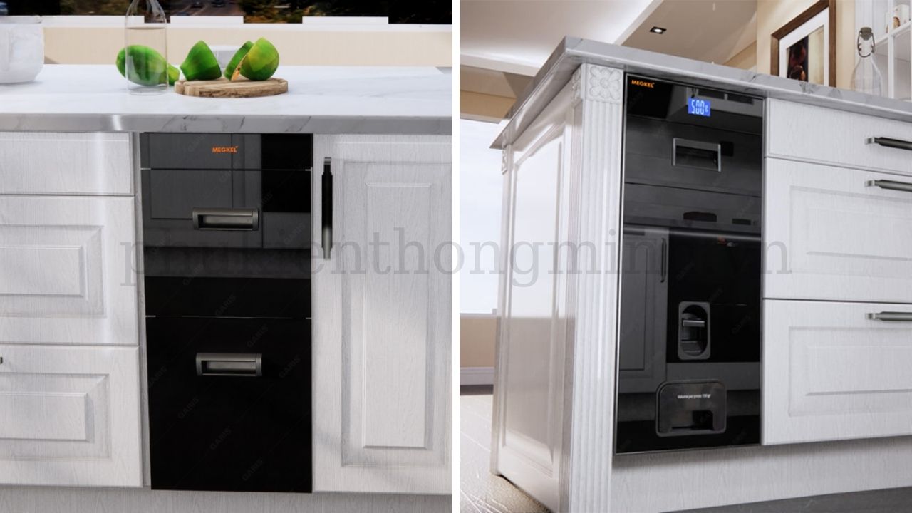 Thùng gạo mặt kính Garis