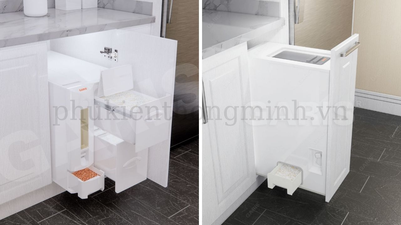 Thùng gạo nhựa ABS Garis