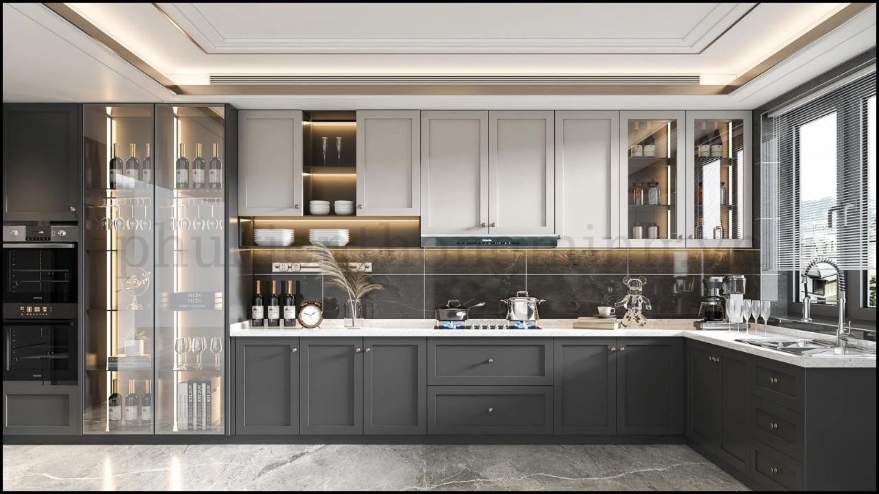 Tủ bếp hiện đại sang trọng