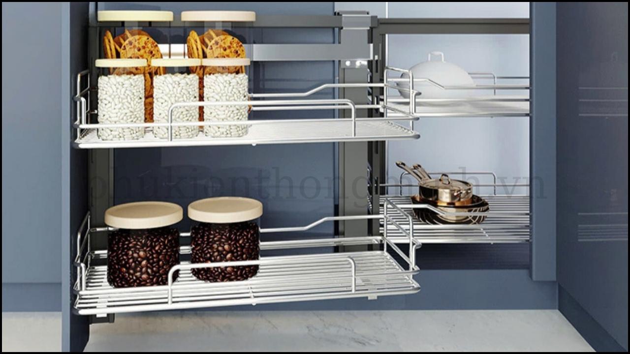 Cách Chọn Kệ Chén Dĩa Góc Phù Hợp Với Tủ Bếp