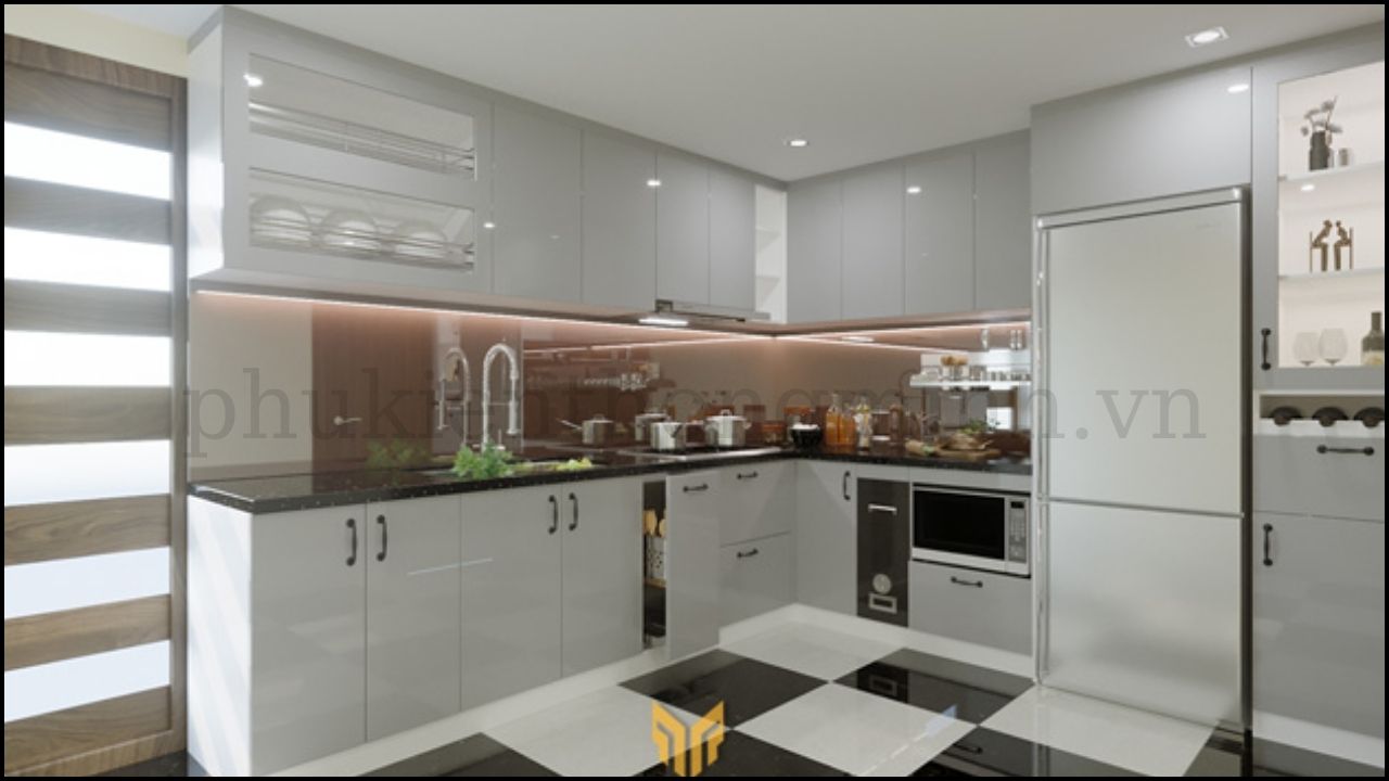 Kệ Chén Dĩa Cho Nhà Phố