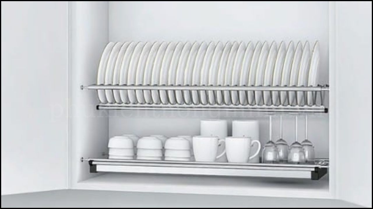 Kệ Chén Dĩa Có Kích Thước Phù Hợp Khoang Tủ Bếp