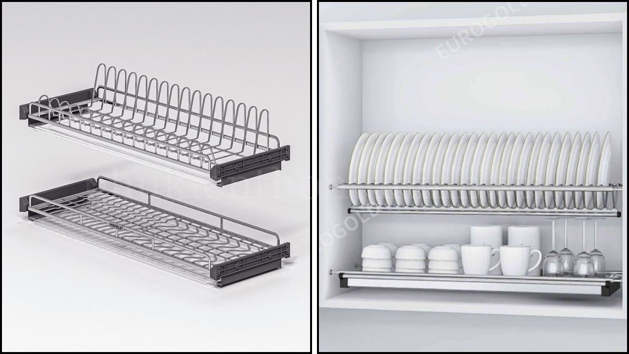 Kệ Đựng Chén Đĩa Inox