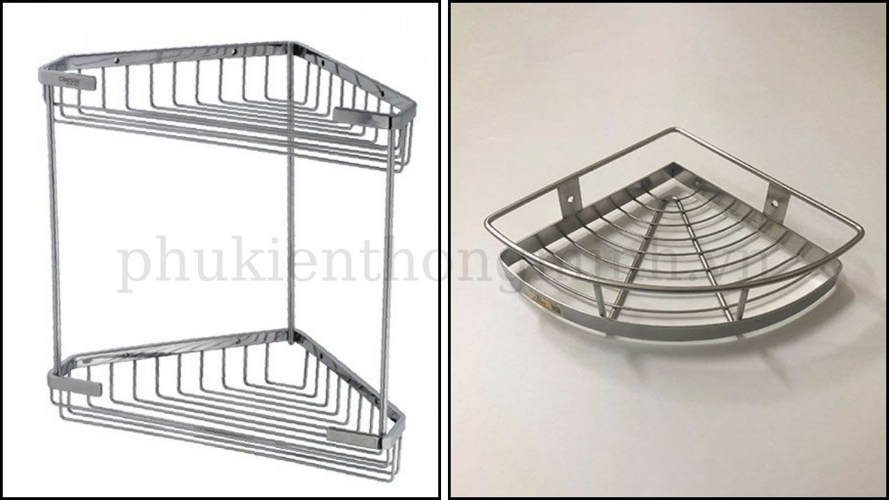 Kệ góc inox tự chế