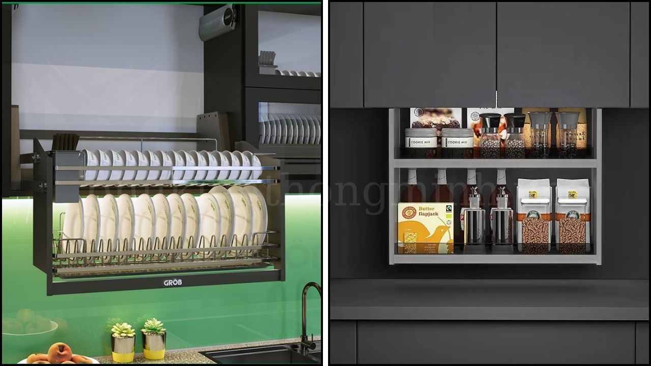 Kệ nâng hạ thông minh Grob