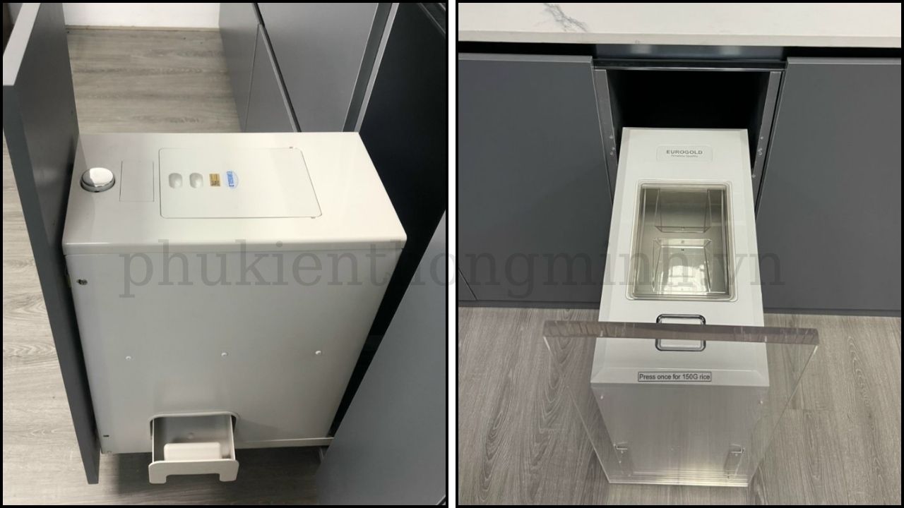 Thùng Gạo Gắn Cánh Eurogold