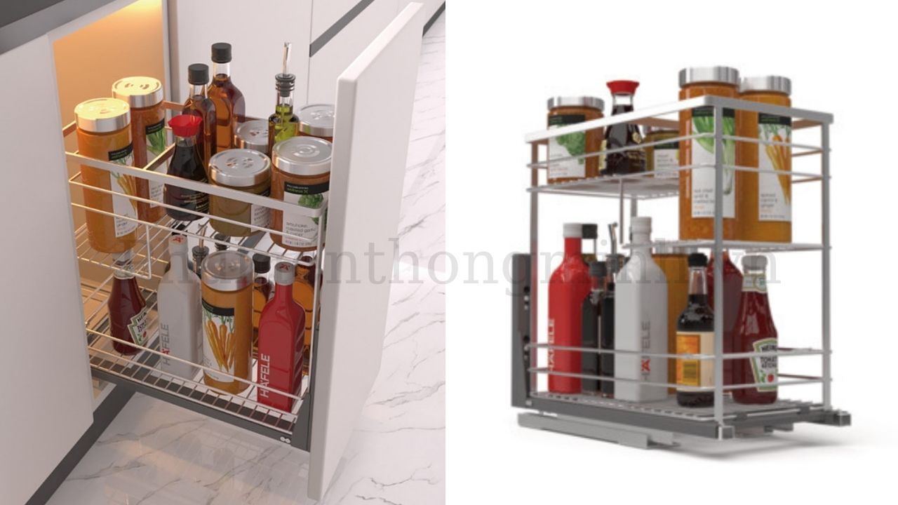 Bộ Rổ Đựng Gia Vị 350mm Hafele 549.20.039