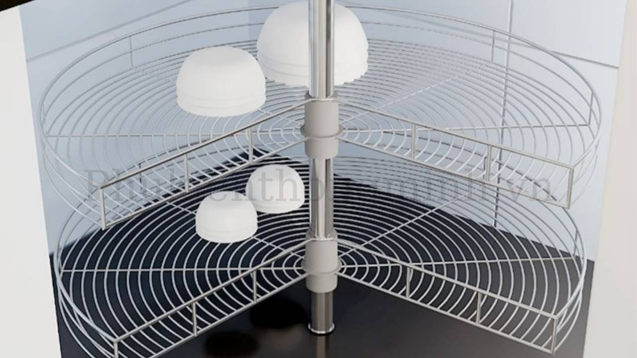 Bộ Rổ Góc Hafele – Sắp Xếp Gọn Gàng, Lấy Đồ Dễ Dàng