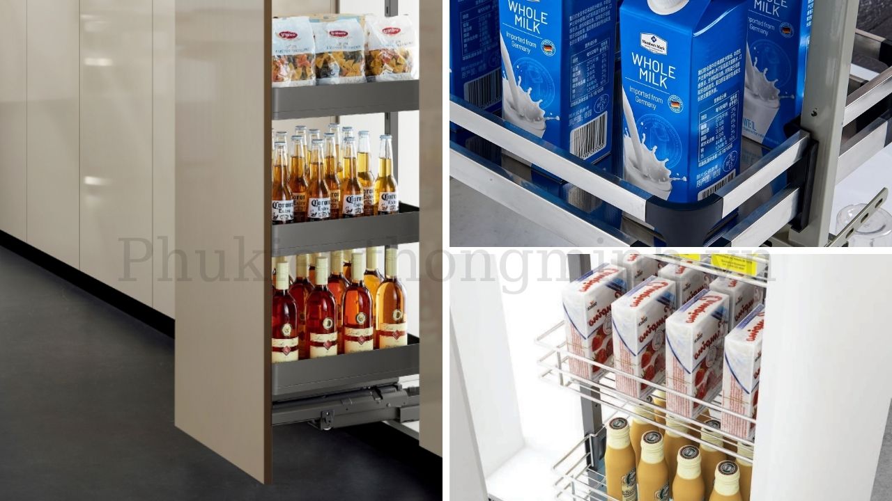 Các dòng tủ đồ khô 6 tầng cánh rút Eurogold