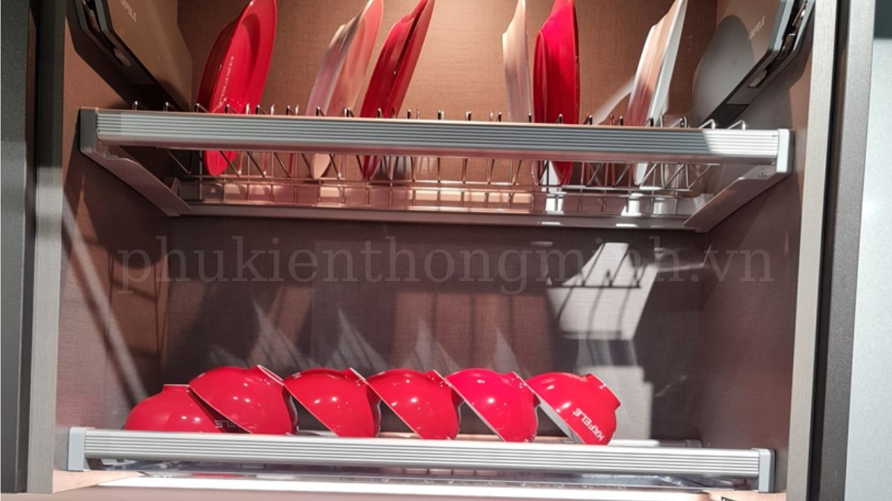 Chất liệu và hoàn thiện của giá bát cố định Hafele