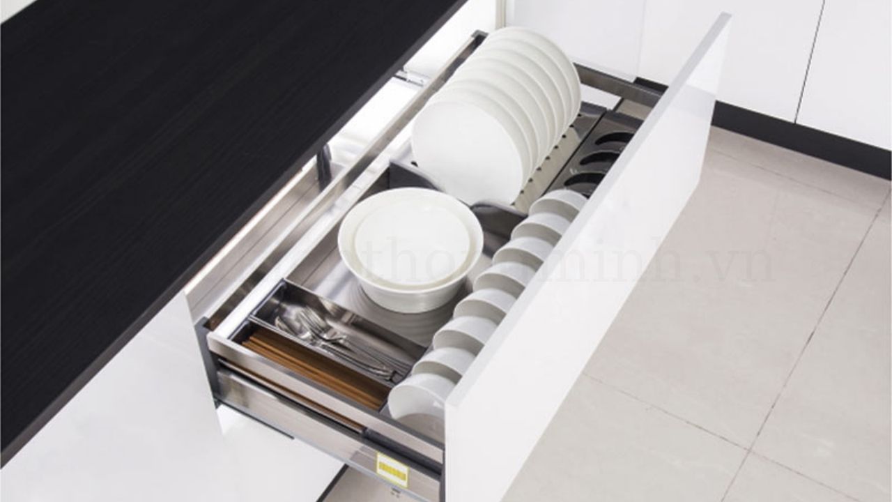 Giá Bát Đĩa Inox Hộp Eurogold