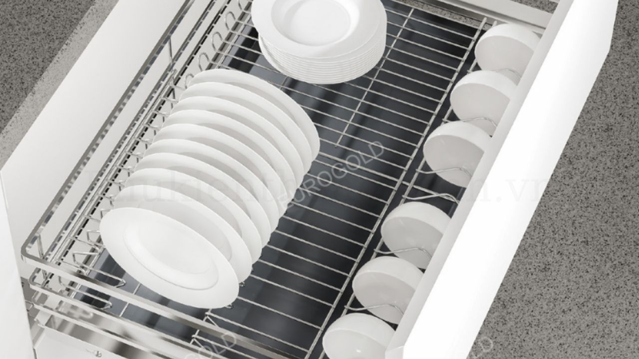 Giá Bát Đĩa Inox Nan Eurogold