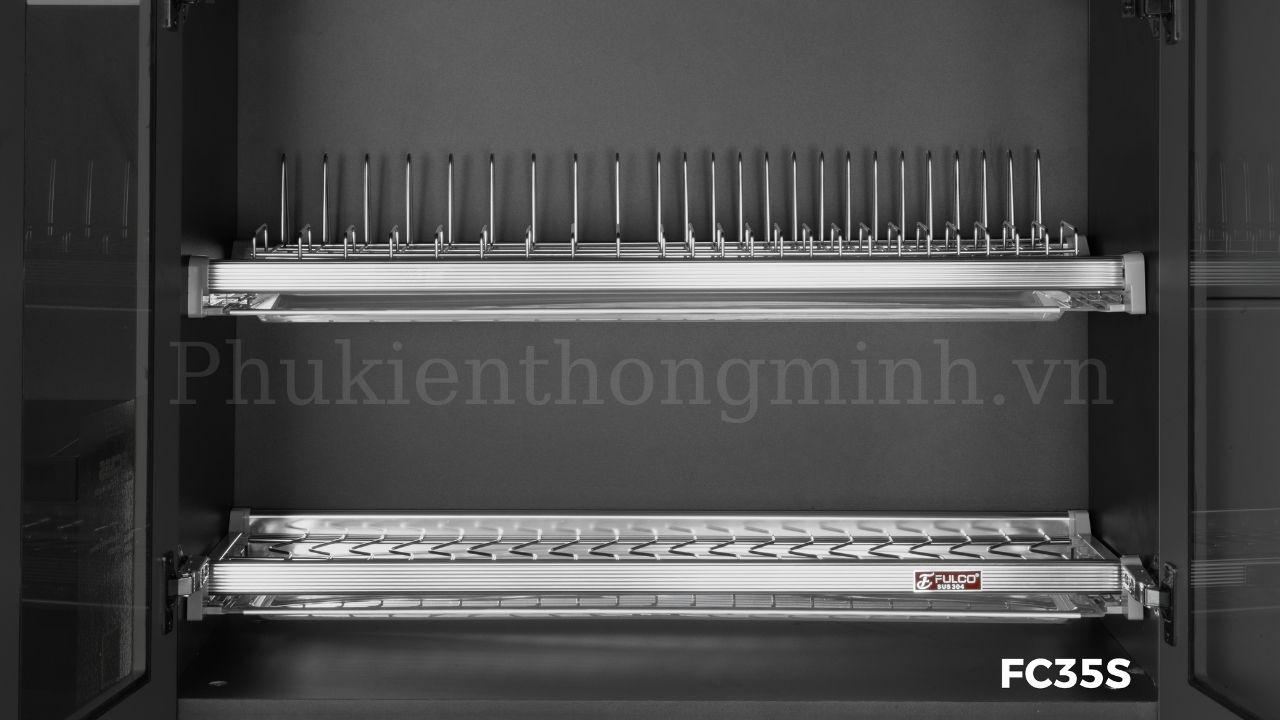 Giá Bát Đĩa Inox Tủ Trên Fulco FC35S