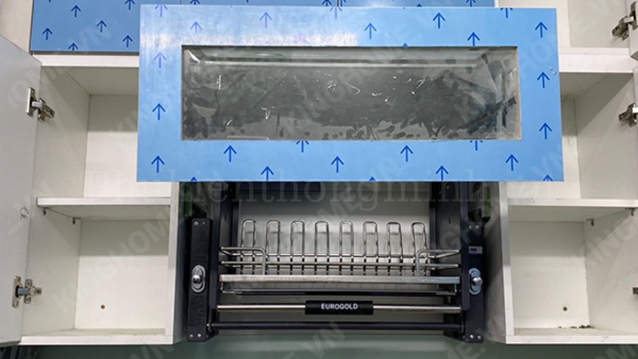 Giá Bát Đĩa Nâng Hạ Inox 304 EPV9070Pro – Eurogold