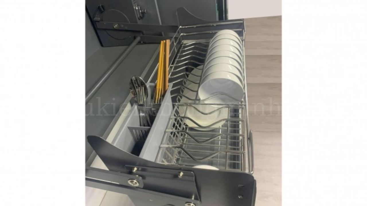 Giá Bát Đĩa Nâng Hạ Inox 304 EPV9080Pro – Eurogold