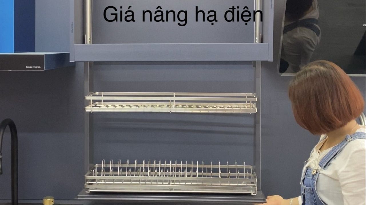 Giá Bát Nâng Hạ Điện Eurogold